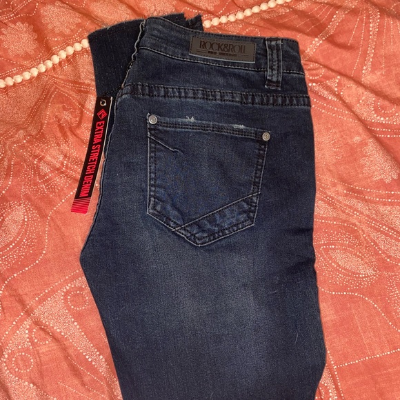 Rock & Roll Denim Skinny Jeans - Picture 2 of 2